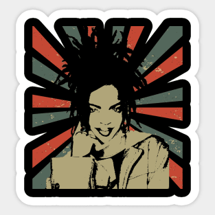 Lauryn hill #2 || Vintage Art Design || Exclusive Art Sticker